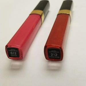 Chanel Levres Scintillantes Bundle #212 & #612